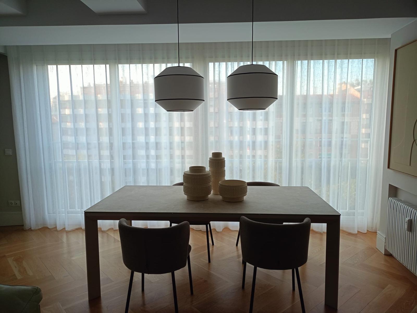 Cortinas visillo blancas
